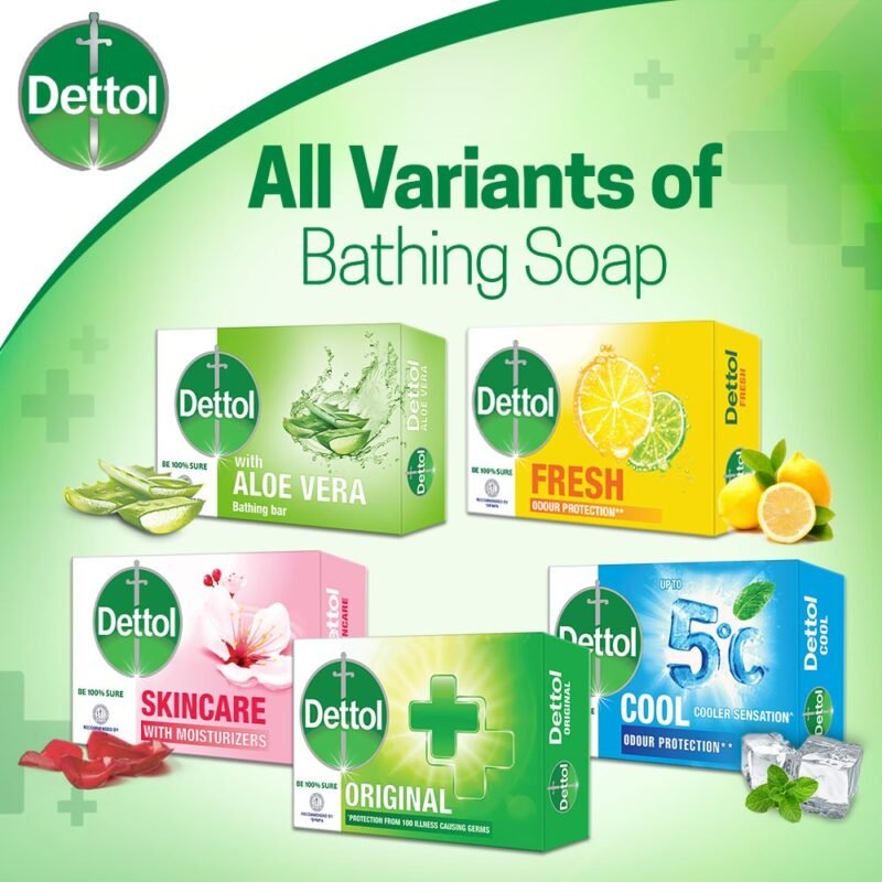 Dettol Soap Original 30gm Bathing Bar, Soap with protection from 100 illness-causing germs - Image 5