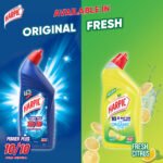 Harpic Toilet Cleaner Liquid Fresh Citrus Fragrance 500ml with Organic Active for 10X Better Cleaning - Image 5
