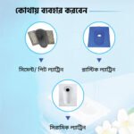 Harpic Toilet Cleaner Powder 400gm with Malodour Removing Technology for Ceramic, Cement & Plastic Toilets - Image 5