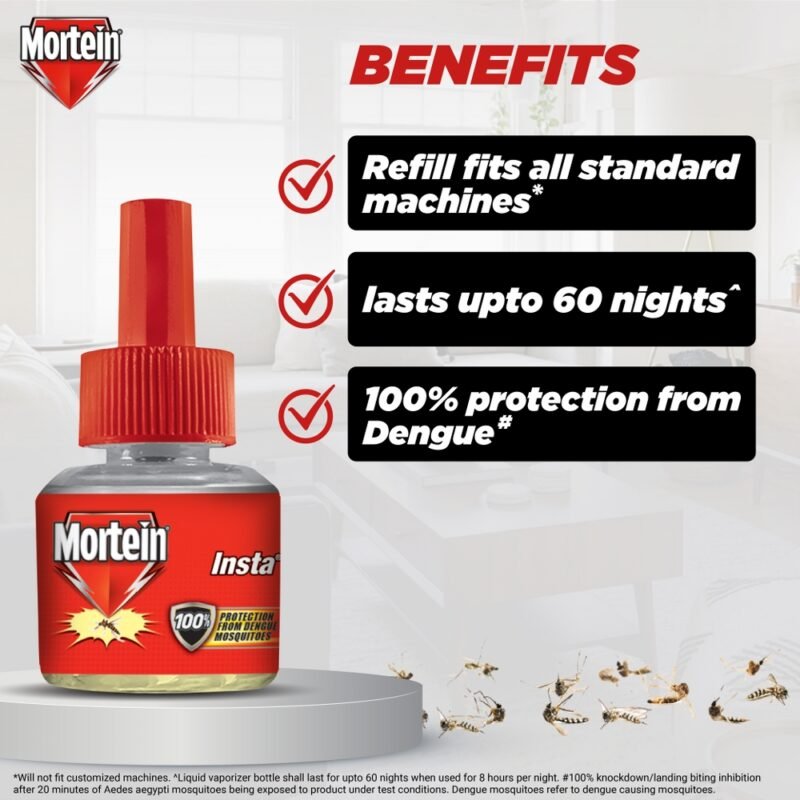 Mortein Mosquito Repellent Insta Vaporizer Refill 45 ml - Image 5