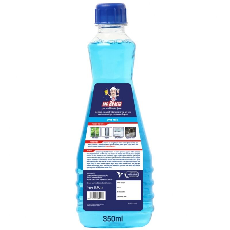 Mr. Brasso Glass & Household Cleaner Refill 350ml with Ultra Shine Formula for TV, Electronics, Fridge, Laminated Furniture, Mirror, Car Windshield - Image 5