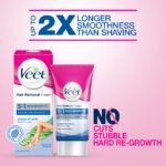 Veet Hair Removal Cream 25gm Sensitive Skin for Body & Legs, Get Salon-like Silky Smooth Skin with 5 in 1 Skin Benefits - Image 5