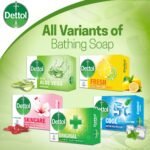 Dettol Soap Aloe Vera 75gm Bathing Bar, Soap with Aloe Vera Extract - Image 6