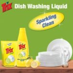 Trix Dishwashing Liquid 5L Mega Refill Lemon Fragrance for Scratch-Free Sparkling Clean Dishes, removes grease stains with power-rich thick foam - Image 6