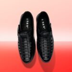 Leather Cycle Shoe For Men - - Image 2