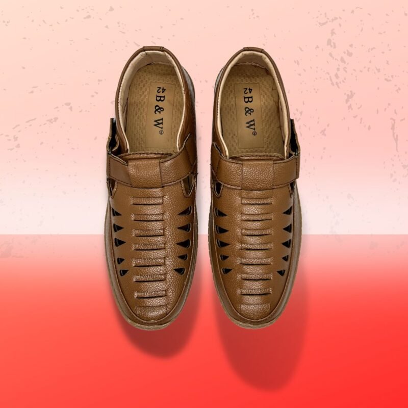 Leather Cycle Shoe For Men - - Image 2