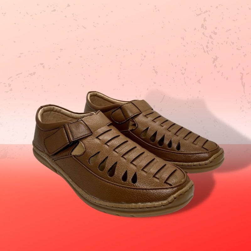 Leather Cycle Shoe For Men - - Image 3