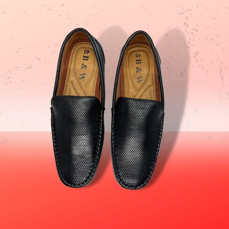 Casual Leather Loafer For Men - - Image 2