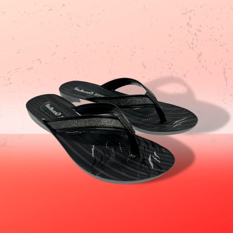 Walkaroo Ladies Comfortable Grey Slipper - Image 2