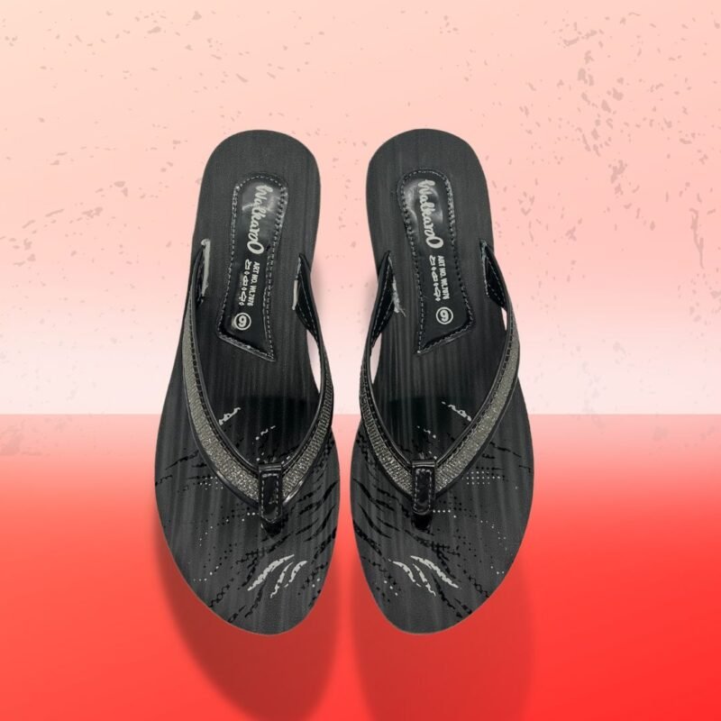 Walkaroo Ladies Comfortable Grey Slipper - Image 3