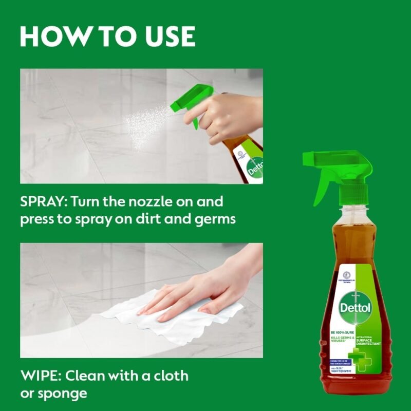 Dettol Antiseptic Disinfectant Liquid Trigger 350 ml - Image 8
