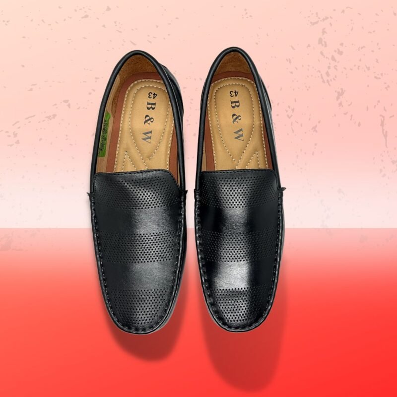 Casual Leather Loafer For Men - - Image 2