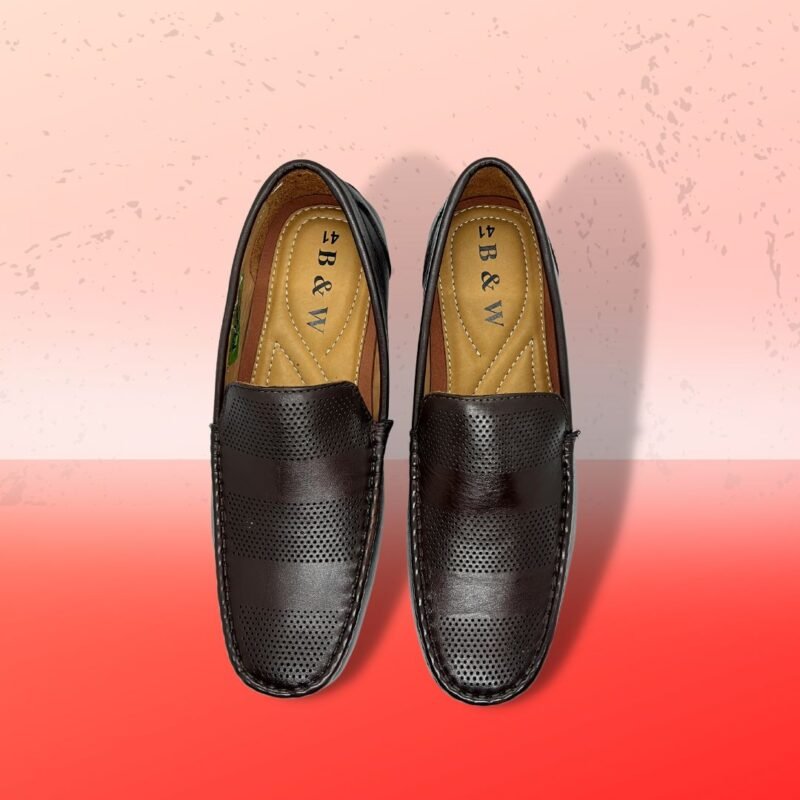Casual Leather Loafer For Men - - Image 2