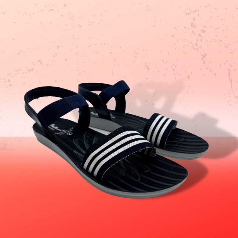 Walkaroo Ladies Stylish and comfort Blue Sandal - Image 2