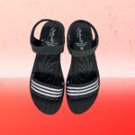 Walkaroo Ladies Stylish and comfort Grey Sandal - Image 3