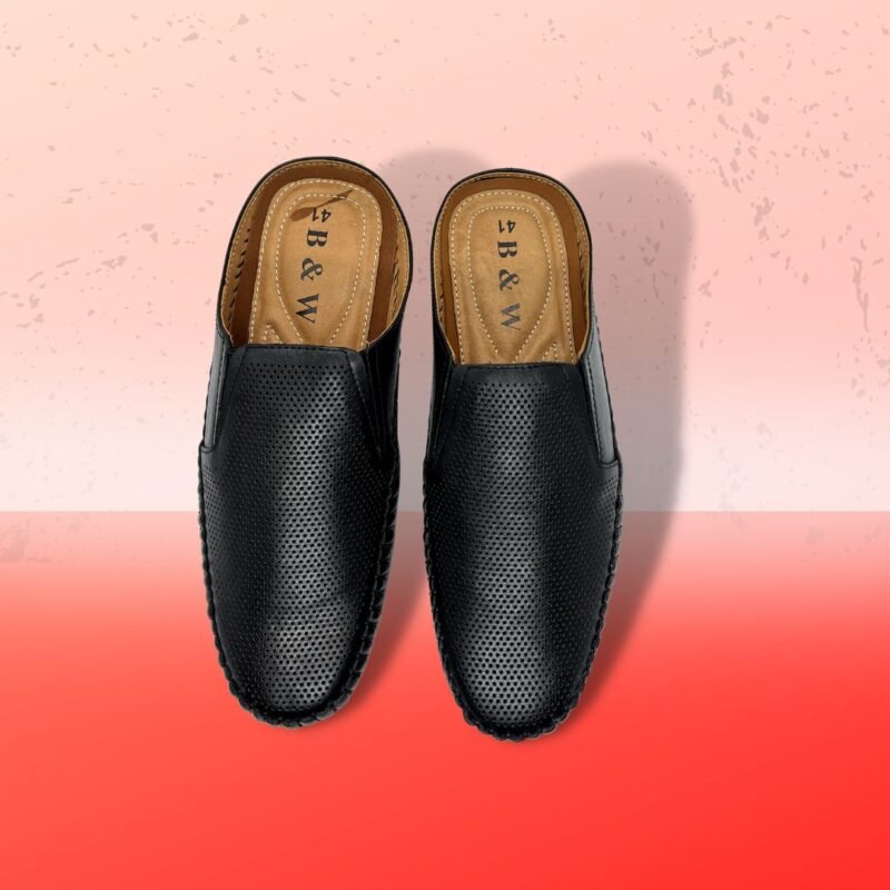 Leather Half Shoe For Men - - Image 2