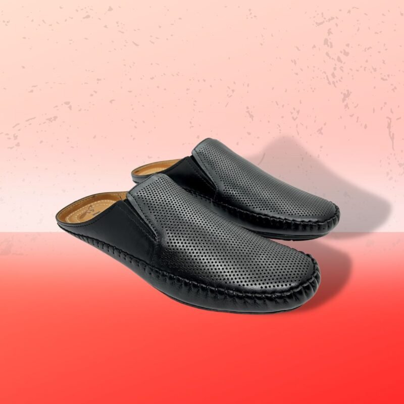 Leather Half Shoe For Men - - Image 3