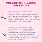 Veet Easy Gel 20 Wax Strip Normal Skin For Long Lasting Smoothness - Image 9