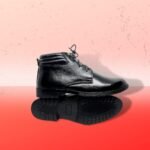 Leather High Neck Boot For Men -