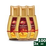 Dabur Almond Hair Oil 100 ml (Pack of 3)