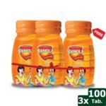 Dabur Hajmola Regular 100 Tab. Bottle (Buy 2 Get 1 Free)
