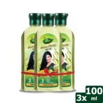 Dabur Methi Amla Non-Sticky Hair Oil 100 ml (Pack of 3)