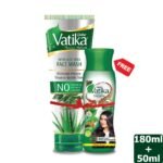 Dabur Vatika Neem Aloe Vera Face Wash 100 ml (Free Vatika Hair Oil 75 ml)