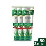 Dabur Vatika Neem Aloe Vera Face Wash 50 ml (Pack of 3)