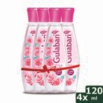 Gulabari Premium Rose Water 120 ml (Pack of 4)
