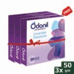 Odonil Natural Air Freshener Block Lavender Meadows 50 gm (Buy 2 Get 1 Free)