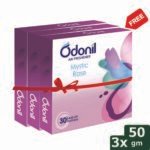 Odonil Natural Air Freshener Block Mystic Rose 50 gm (Buy 2 Get 1 Free)