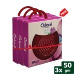 Odonil Natural Air Freshener Block Mystic Rose Hanger 50 gm (Buy 2 Get 1 Free)