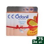 Odonil Natural Air Freshener Block Orchid Dew 75 gm (Buy 2 Get 1 Free)