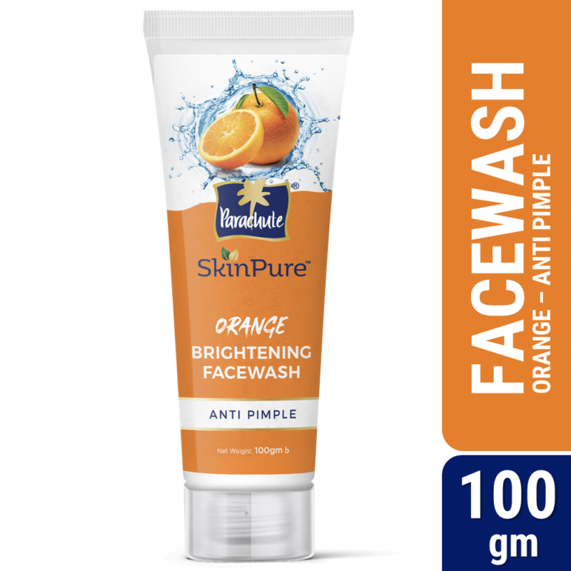 Parachute SkinPure Orange Brightening Facewash (Anti Pimple) - Image 2
