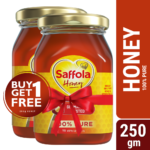 Saffola Honey 250gm (Buy 1 Get 1 FREE)