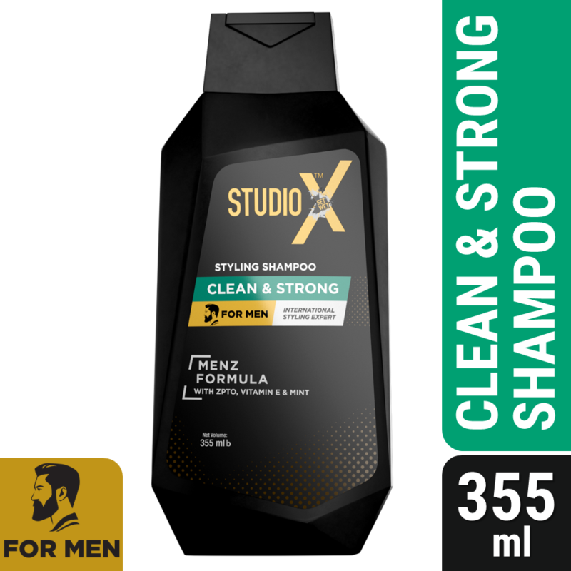 Studio X Clean & Strong Shampoo for Men - Image 2