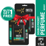 Studio X Insta Pocket Perfume Woody 17ml (Buy 1 Get 1 FREE)