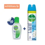 Dettol Disinfectant Spray Spring Blossom Fragrance 51tk Off, Sanitizer for Hard & Soft Surfaces, 225ml