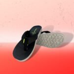 Walkaroo Men’s stylish and Comfort Black & Green Sandal