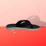 Walkaroo Men’s stylish and Comfort Red Black Sandal