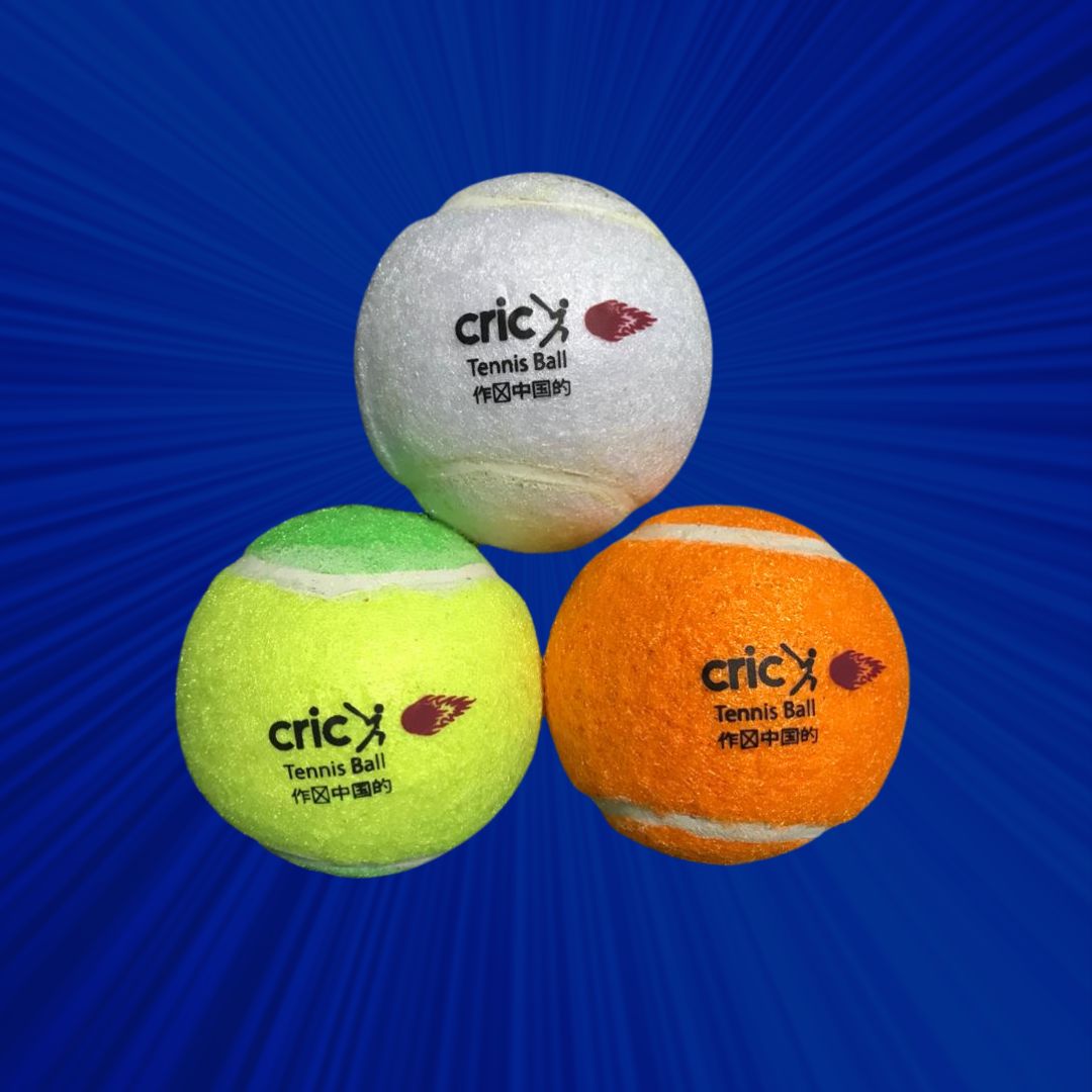 Crick-Tennis Ball(3Pcs.Unit)