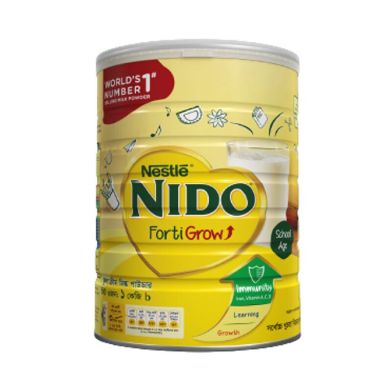 Nestle Nido Fortigrow Full Cream Milk Powder Tin - Image 2