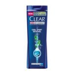 Clear Shampoo Men Cool Sport Menthol Anti Dandruff 170ml