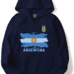 Argentina Winter Hoodie - Navy - 2022
