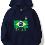Brazil Winter Hoodie -Navy- 2022