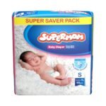 Supermom Baby Diaper (Small) 60Pcs