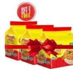 Fresh Instant Noodles Masala 3 Pcs .248 grm X3 =744. Buy2 get 1 free