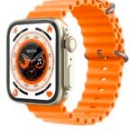 KD99 Ultra Smart Watch With Bluetooth Calling- Orange Color