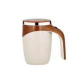 Multi-Functional Magnetized Stirring Cup- Brown Color