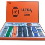 Y80 Ultra Smartwatch With 8 Strap